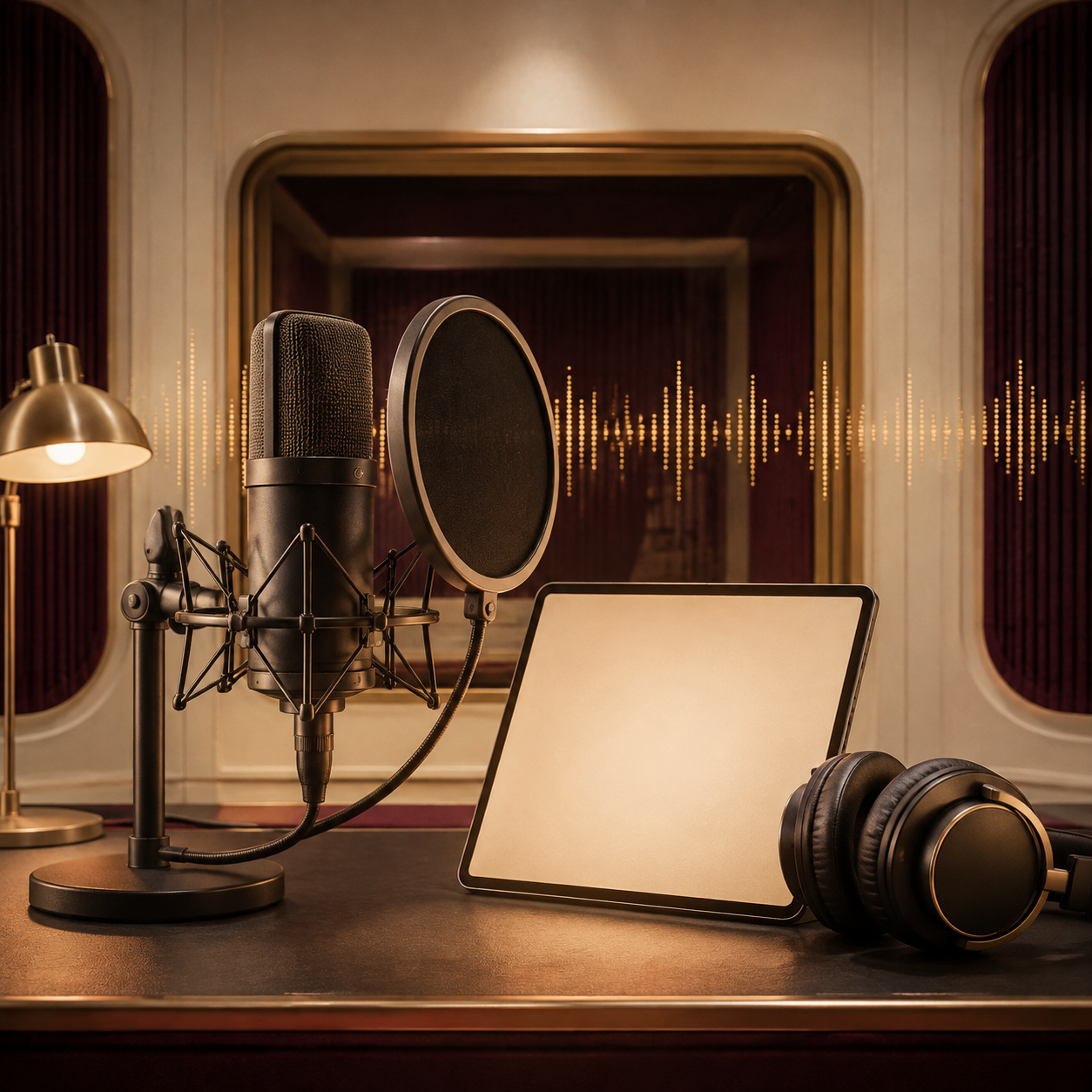 Professional voice-over