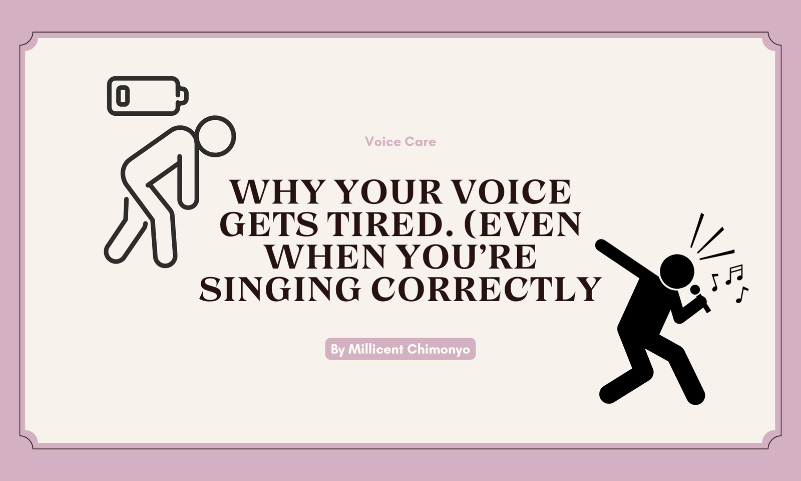 Why your voice get’s tired (Even when singing correctly)
